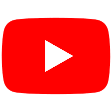Rotes YouTube-Logo mit einem weißen Play-Symbol in der Mitte.